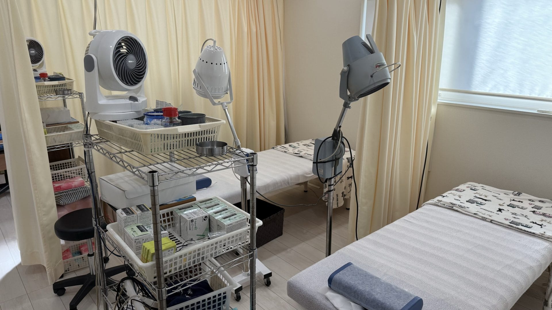 こおり治療院 治療室の写真