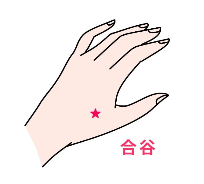 未病を治す 効果のあるツボ 合谷